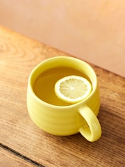 Jamie Oliver Set of 4 Yellow Big Love Cosy Cuppa Mugs - Image 2 of 5