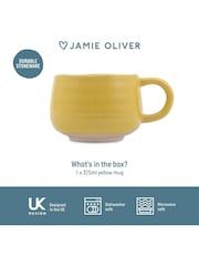Jamie Oliver Set of 4 Yellow Big Love Cosy Cuppa Mugs - Image 4 of 5