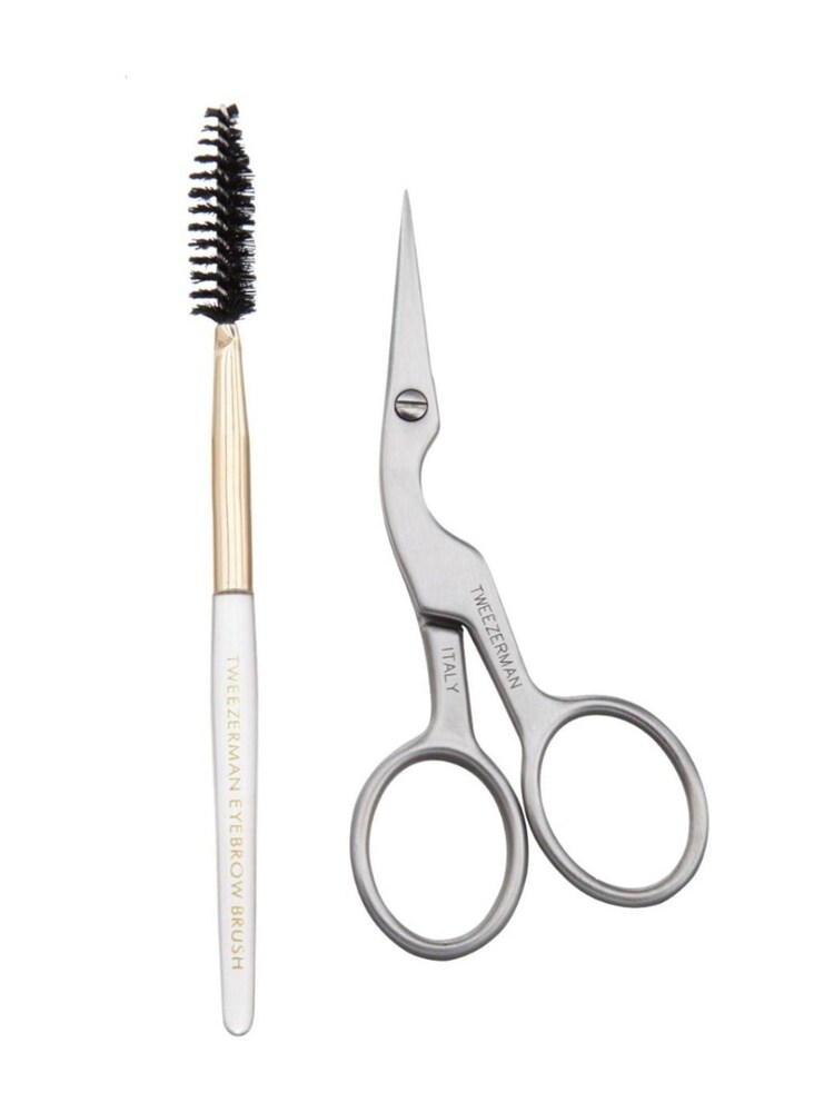 Tweezerman Brow Shaping Scissors & Brush - Image 1 of 1