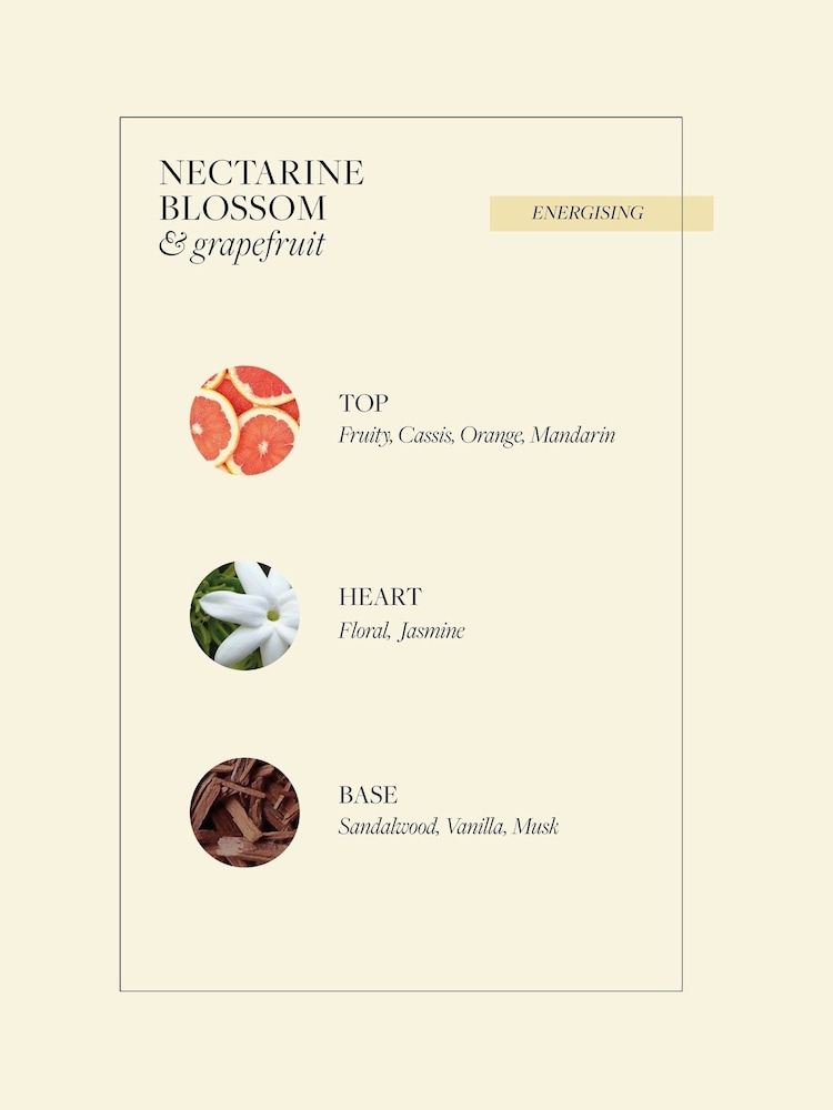 Grace Cole Nectarine Blossom & Grapefruit Hand Care Duo Set 2x300ml - Image 4 of 4