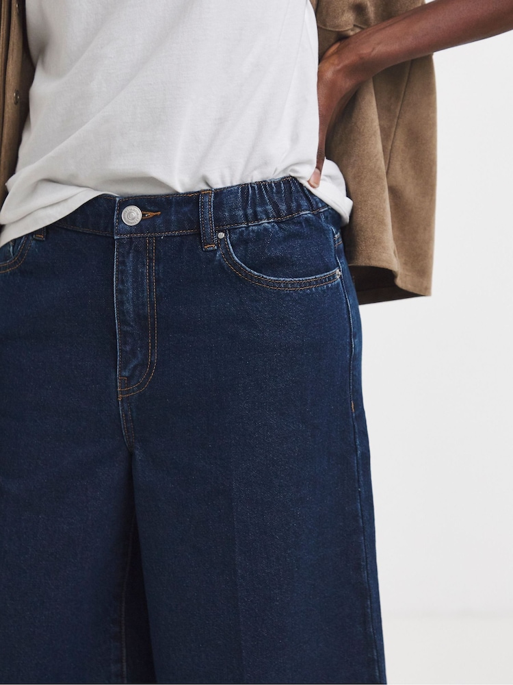 JD Williams Blue Authentic Long Shorts - Image 4 of 4