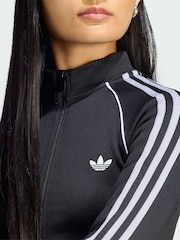 adidas Originals Black Essentials 3 Stripes Seamless Tracksuit - Image 3 of 5