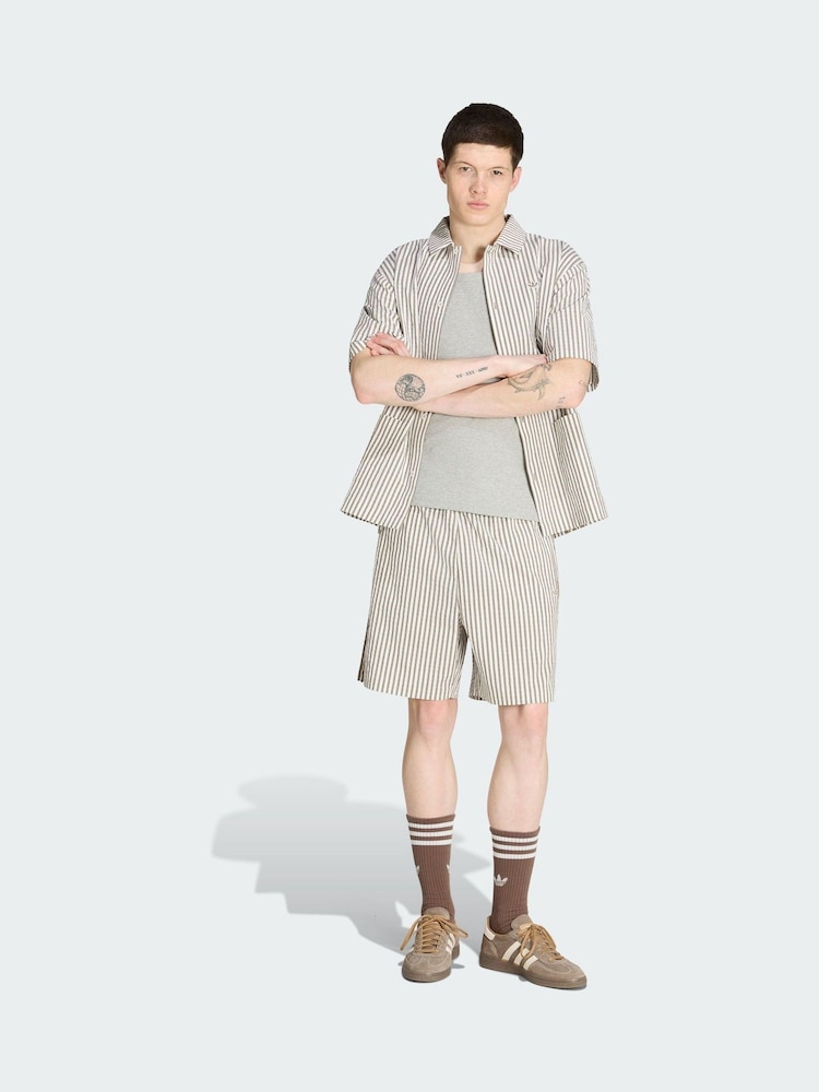 Crème - adidas Originals Resort S 2 Shirt - Image 1 de 5