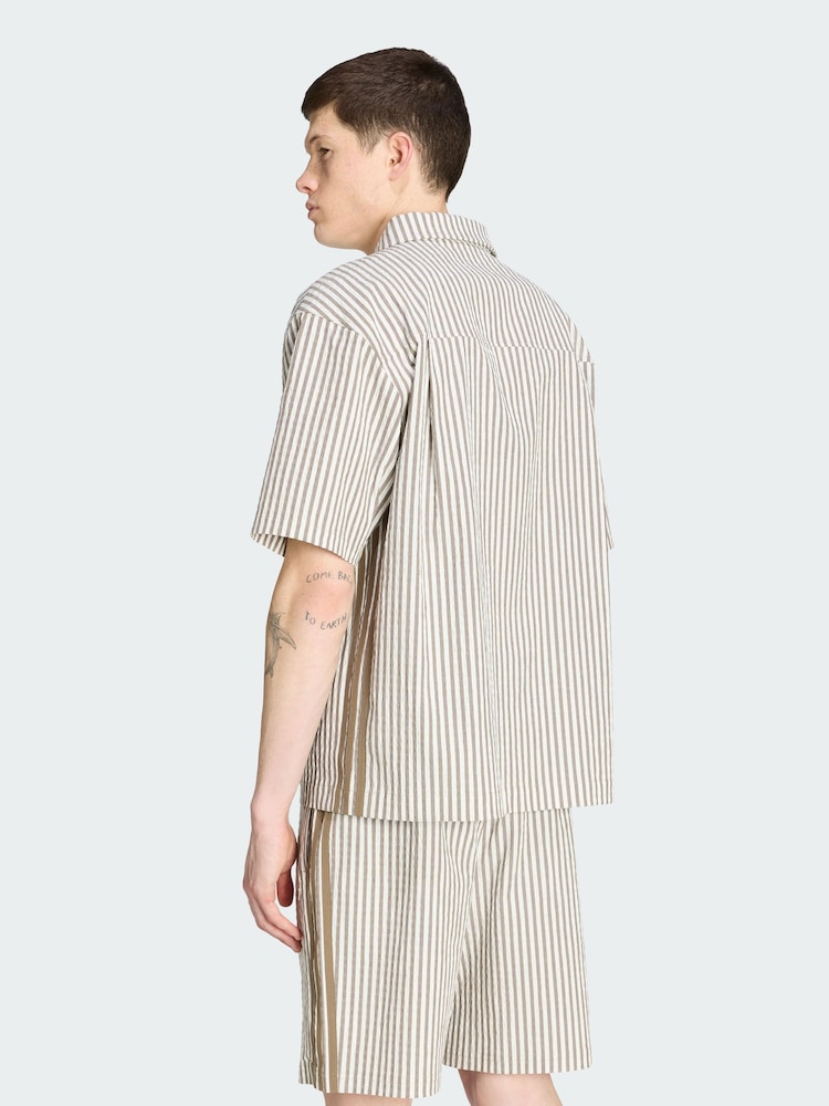 Crème - adidas Originals Resort S 2 Shirt - Image 2 de 5