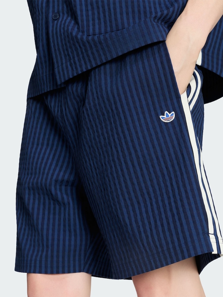 adidas Originals Blue Resort S Shorts - Image 1 of 5
