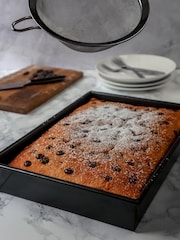 Masterclass Set of 2 Grey Non-Stick Rectangular Deep Pans - Image 3 of 7