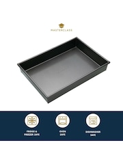 Masterclass Set of 2 Grey Non-Stick Rectangular Deep Pans - Image 5 of 7