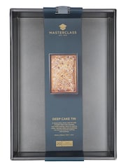 Masterclass Set of 2 Grey Non-Stick Rectangular Deep Pans - Image 7 of 7