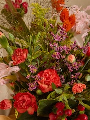 Autumn Little Posy in Glass Jar - Image 2 of 4