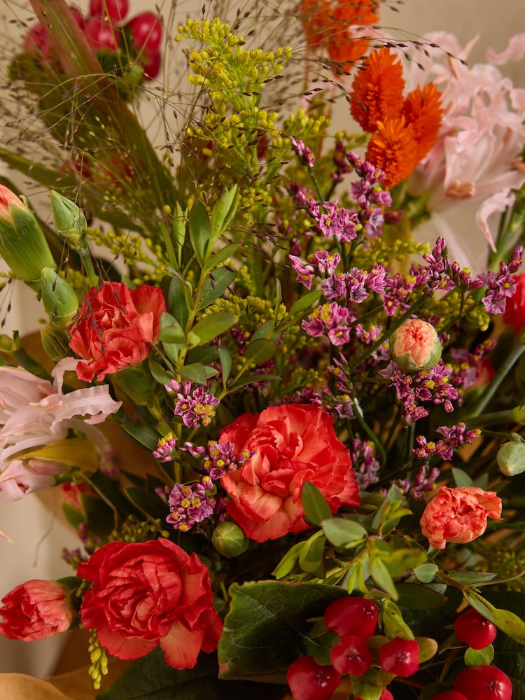 Autumn Little Posy in Glass Jar - Image 2 of 4