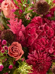 Autumn Rose and Hydrangea Flower Bouquet - Image 2 of 5