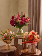 Autumn Rose and Hydrangea Flower Bouquet - Image 3 of 5