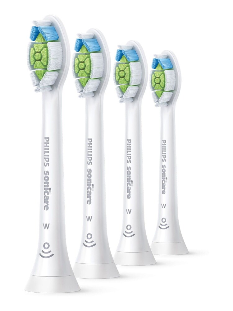 Philips Sonicare Optimal White Replacement Brush Heads, Pack of 4, HX6064/10 - Image 1 of 1