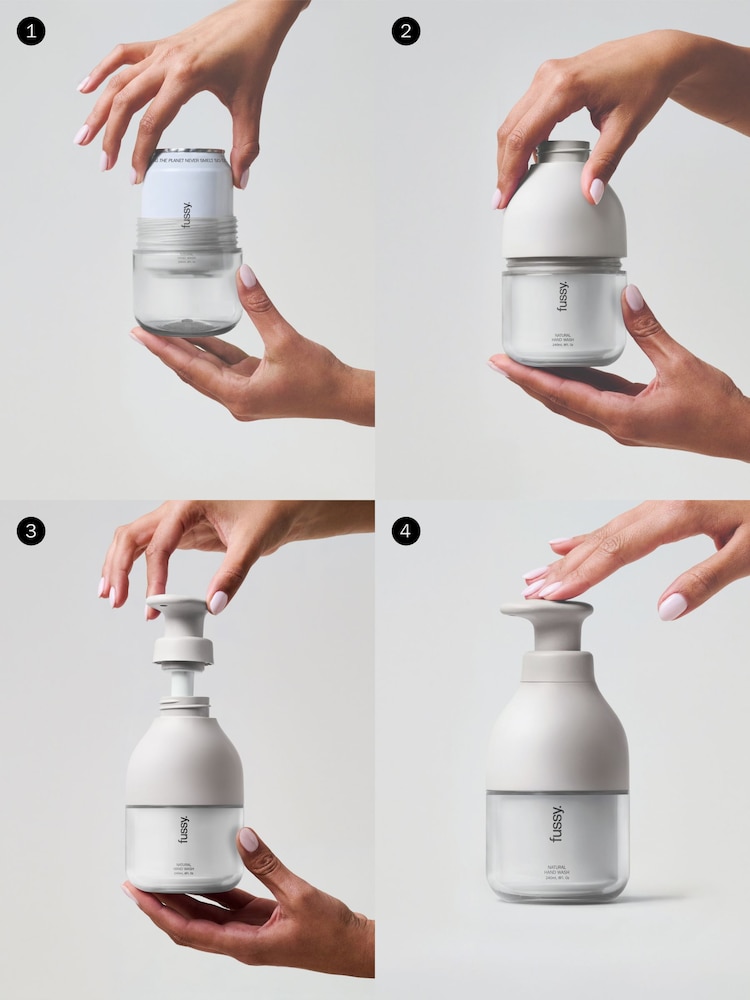 Fussy Natural Hand Wash Refill Set - Image 3 of 3 Fussy Natural Hand Wash Refill Set - Image 3 of 3