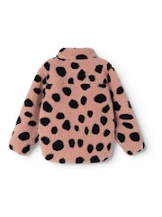 Liewood Pink Noam Pile Jacket - Image 2 of 4