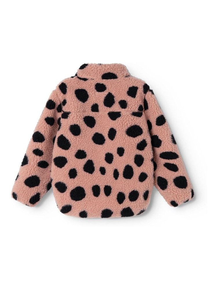 Liewood Pink Noam Pile Jacket - Image 2 of 4 Liewood Pink Noam Pile Jacket - Image 2 of 4
