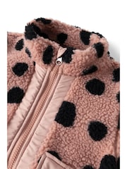Liewood Pink Noam Pile Jacket - Image 3 of 4