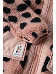 Liewood Pink Noam Pile Jacket - Image 4 of 4