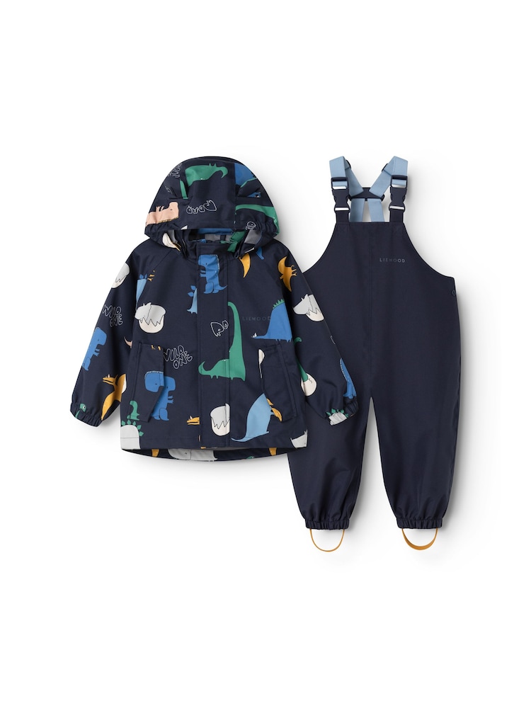Liewood Blue Manu Rainwear Set - Image 1 of 4 Liewood Blue Manu Rainwear Set - Image 1 of 4