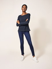 White Stuff Blue Olivia Jumper - Image 1 of 6