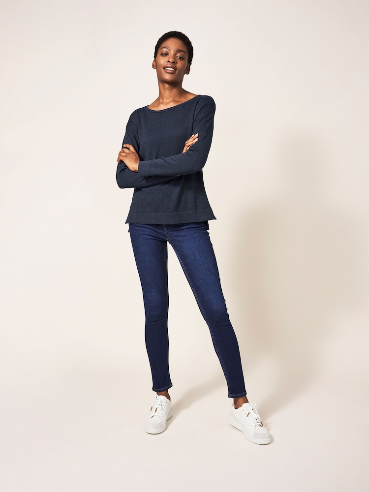 White Stuff Blue Olivia Jumper - Image 1 of 6