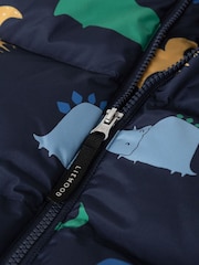 Liewood Blue Polle Down Puffer Jacket - Image 5 of 5