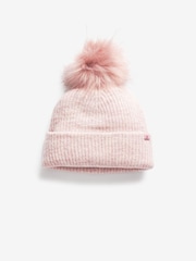 Pink Soft Ribbed Hat, Gloves And Scarf Set (3-16yrs) - Image 2 of 4
