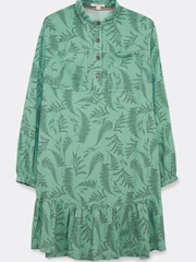 White Stuff Green Utility Shirt Dress - Image 4 of 6