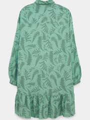 White Stuff Green Utility Shirt Dress - Image 5 of 6
