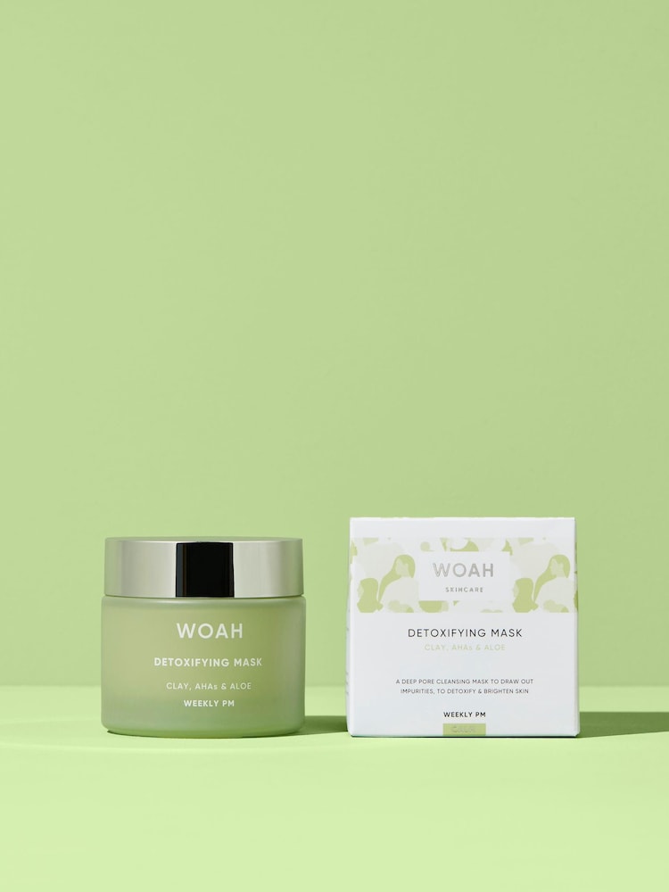 WOAH by Next Detoxifying Mask 75ml Vegan Friendly - Image 1 of 7