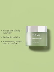 WOAH by Next Detoxifying Mask 75ml Vegan Friendly - Image 3 of 7