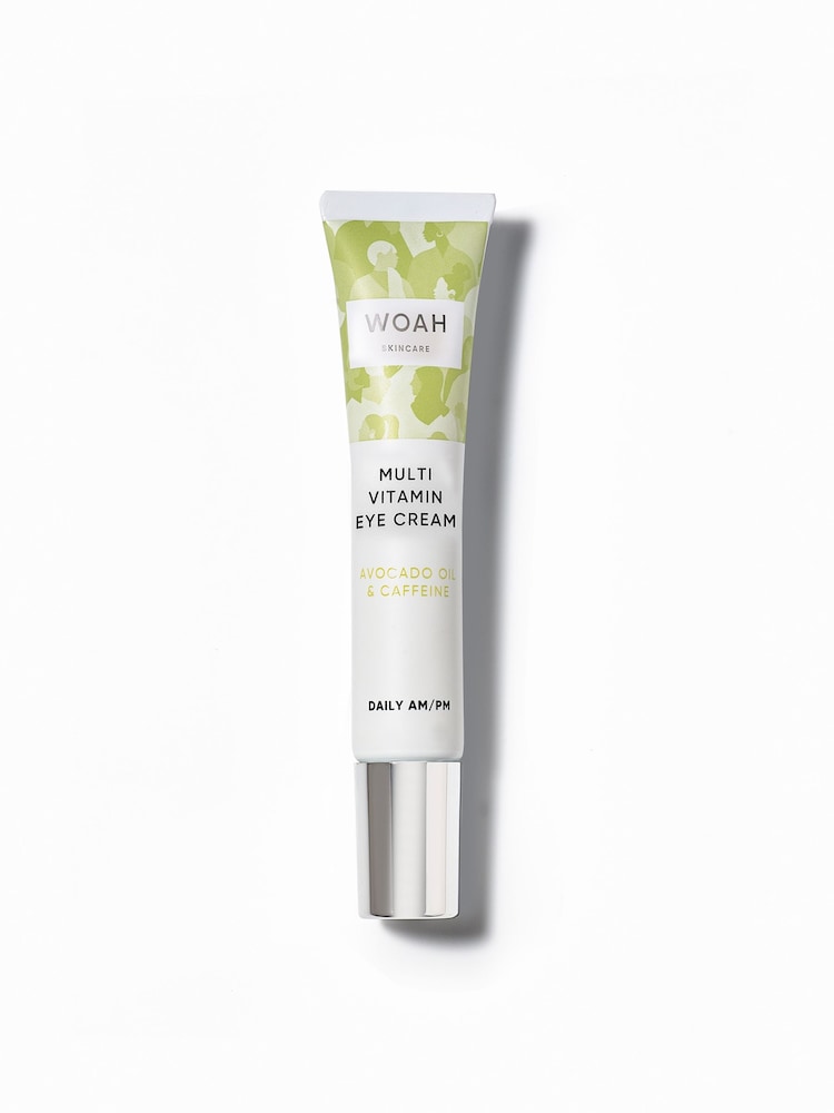 WOAH by Next Multi-Vitamin Eye Cream 15ml Vegan Friendly - Image 1 of 12 WOAH by Next Multi-Vitamin Eye Cream 15ml Vegan Friendly - Image 1 of 12