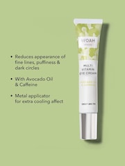 WOAH by Next Multi-Vitamin Eye Cream 15ml Vegan Friendly - Image 6 of 12