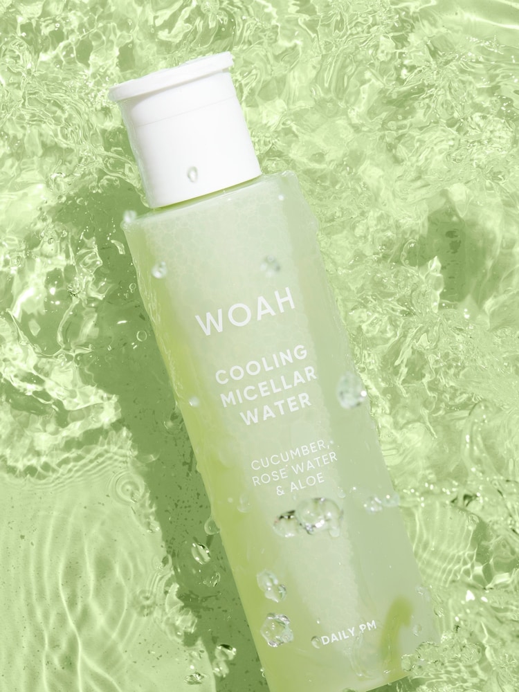 WOAH by Next Cooling Micellar Water 240ml Vegan Friendly - Image 2 of 7