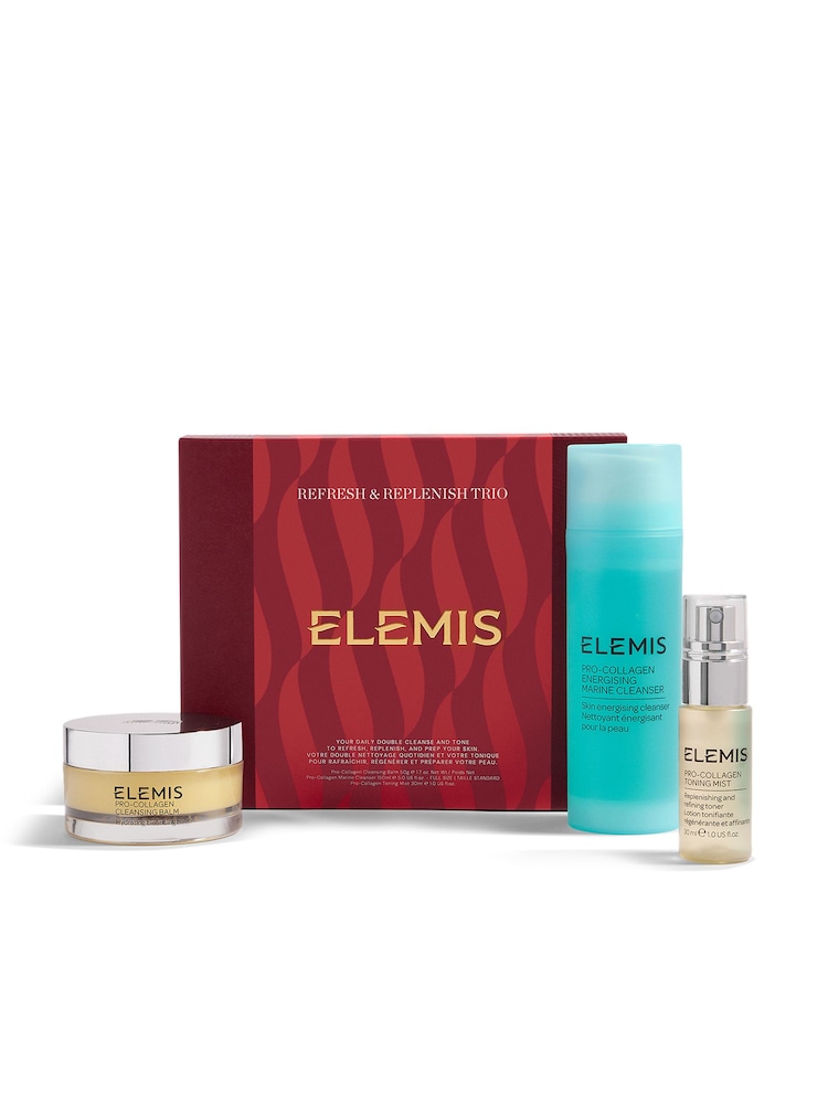 ELEMIS Refresh & Replenish Christmas Gift Set Trio (Worth £94, Saving 23%) - Image 1 of 4