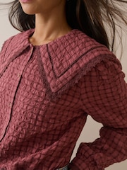Nobodys Child Red Allegra Blouse - Image 5 of 5