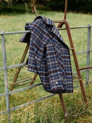 Nobodys Child Check Funnel Neck Wool-Blend Coat - Image 6 de 6