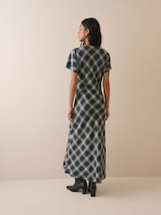 Nobodys Child Blue Blaine Midi Dress - Image 2 of 5