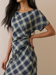 Nobodys Child Blue Blaine Midi Dress - Image 5 of 5