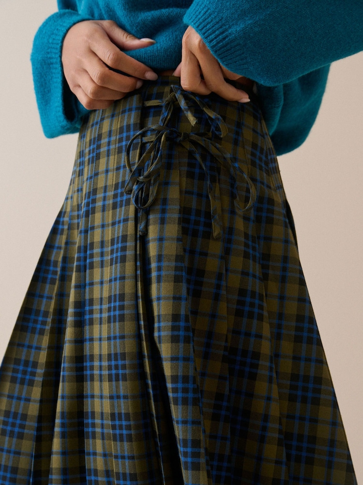 Nobodys Child Emily Pleated Midi Kilt Skirt - Изображение 5 5