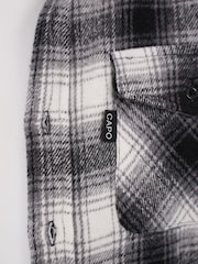 CAPO Black Flannel Overshirt - Image 5 of 5