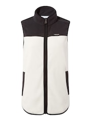 Tog 24 Black/White Sarel Fleece Gilet - Image 8 of 8