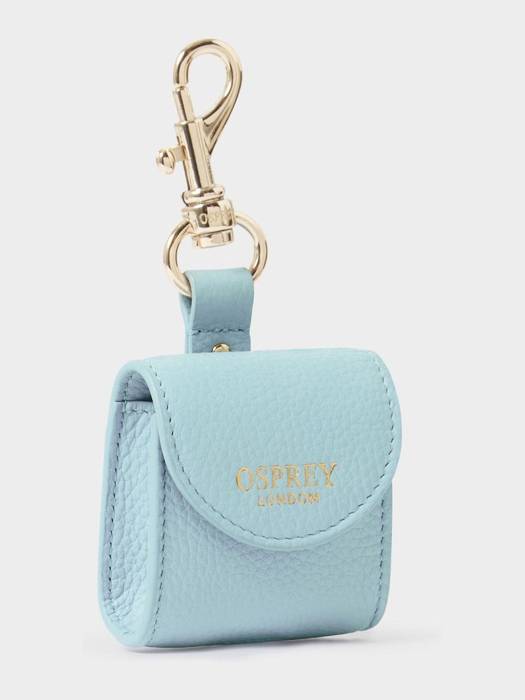Osprey London Blue The Leather Air Pod Case Keyring & Gift Box - Image 2 of 6 Osprey London Blue The Leather Air Pod Case Keyring & Gift Box - Image 2 of 6