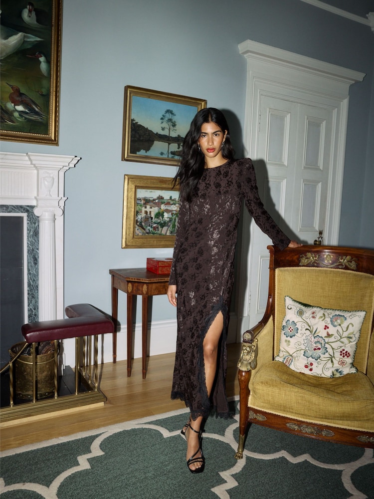 Nobodys Child Jamie Midi Dress - Attēls 1 no 6