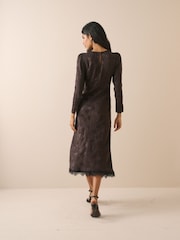 Nobodys Child Jamie Midi Dress - Attēls 3 no 6