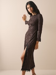 Nobodys Child Jamie Midi Dress - Attēls 4 no 6