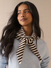 Nobodys Child Stripe Small Triangle Scarf - Image 1 de 5