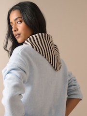 Nobodys Child Stripe Small Triangle Scarf - Image 2 de 5