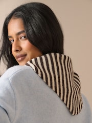 Nobodys Child Stripe Small Triangle Scarf - Image 3 de 5