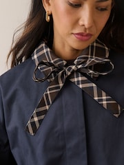 Nobodys Child Blue Tartan Trim Country Jacket - Image 5 of 5